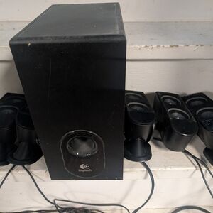 Logitech Black Speaker Set